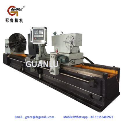 مخرطة أفقية كبيرة القطر